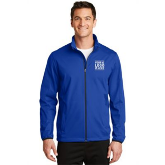 Luke Soft Shell Jacket J717 - blue