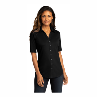 LK682 - Ladies City Stretch Top - Black